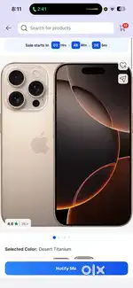 I phone 16 pro brand new non activated