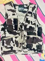 Army Camo Jacket – Stylish Military Look  Good Condition”