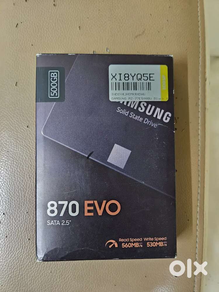Samsung 870 EVO 500 GB SSD Laptop