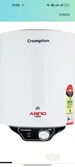 Storage water heater 10L