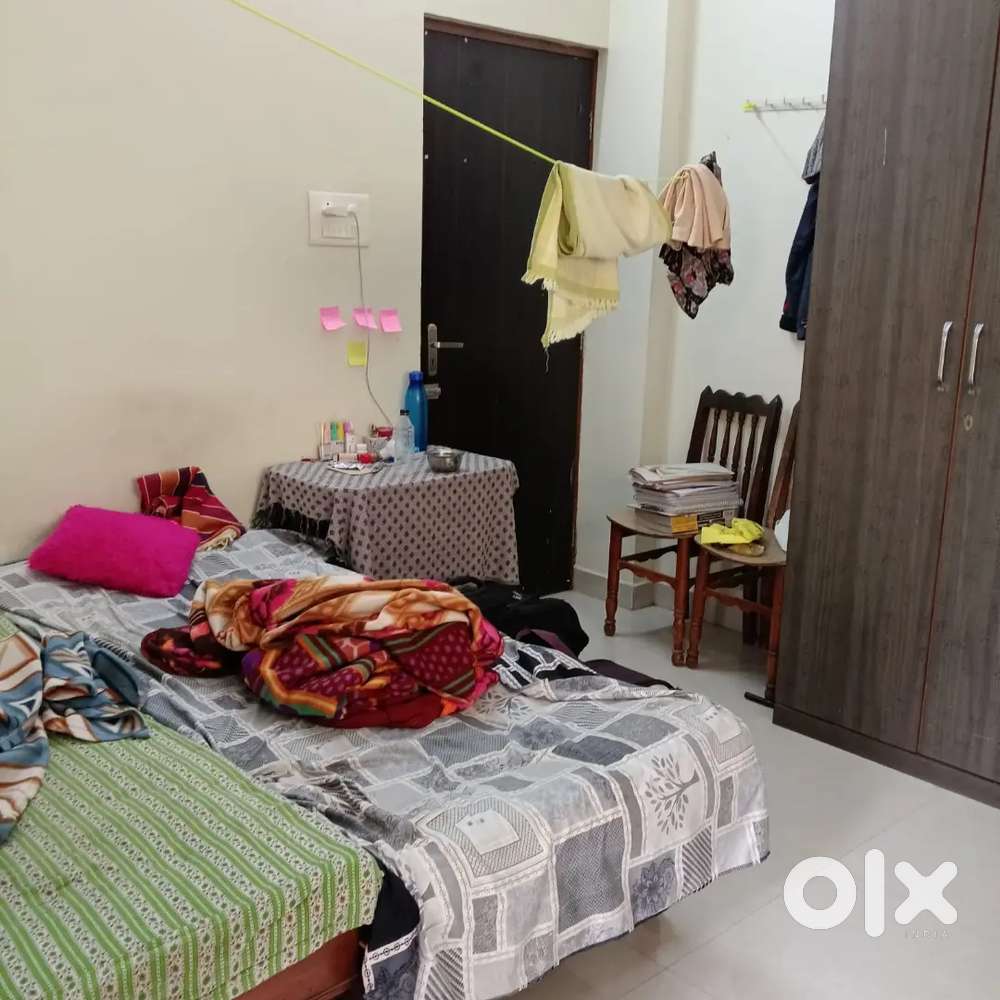 Single room with attached bathroom for female job person