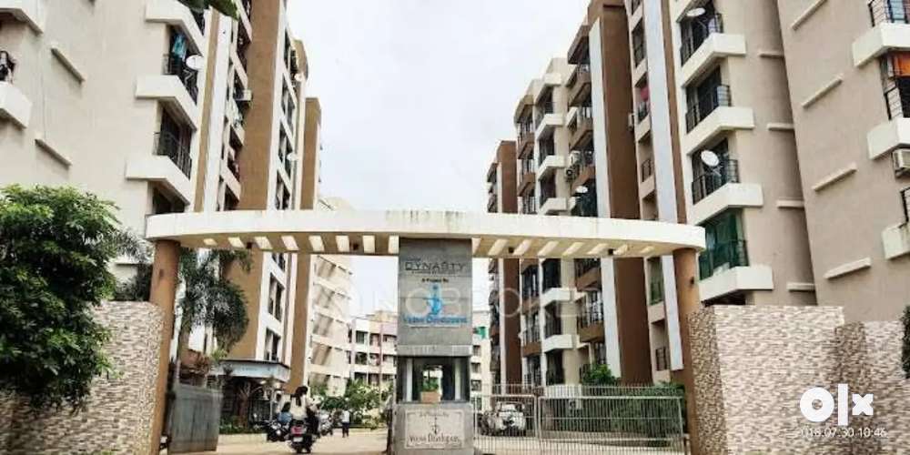 2 Bhk spacious semi furnished flat for rent in veena dynasty vasai