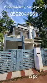 Home for sale 5cent  3 years old at vizhinjam, kidarakkuzhy