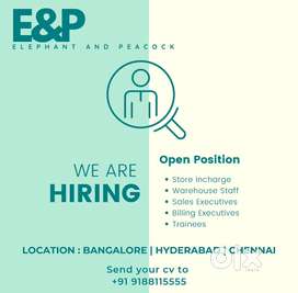 Wanted sales girl/ sales boy