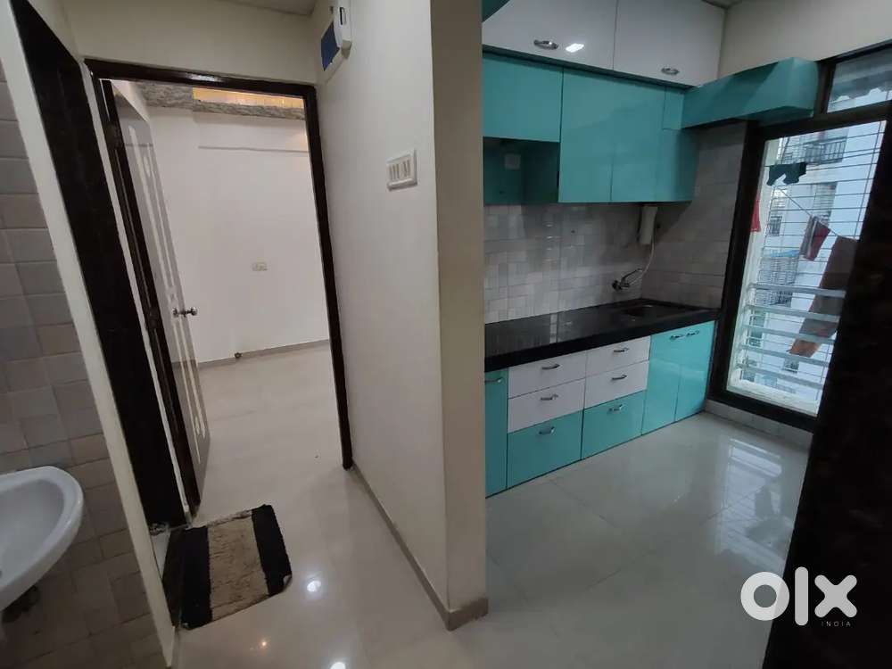 With Modular kitchen 1bhk flat For Rent in ULWE sec 5
