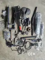Gear cycle all accessories+seat+carrier+suspension