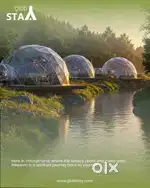 Domes and plot for sale