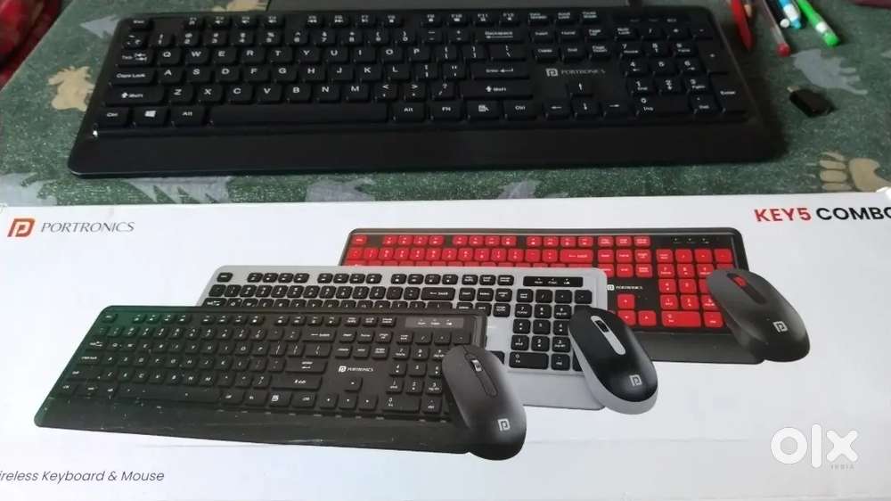 Wireless keyboard and mouse