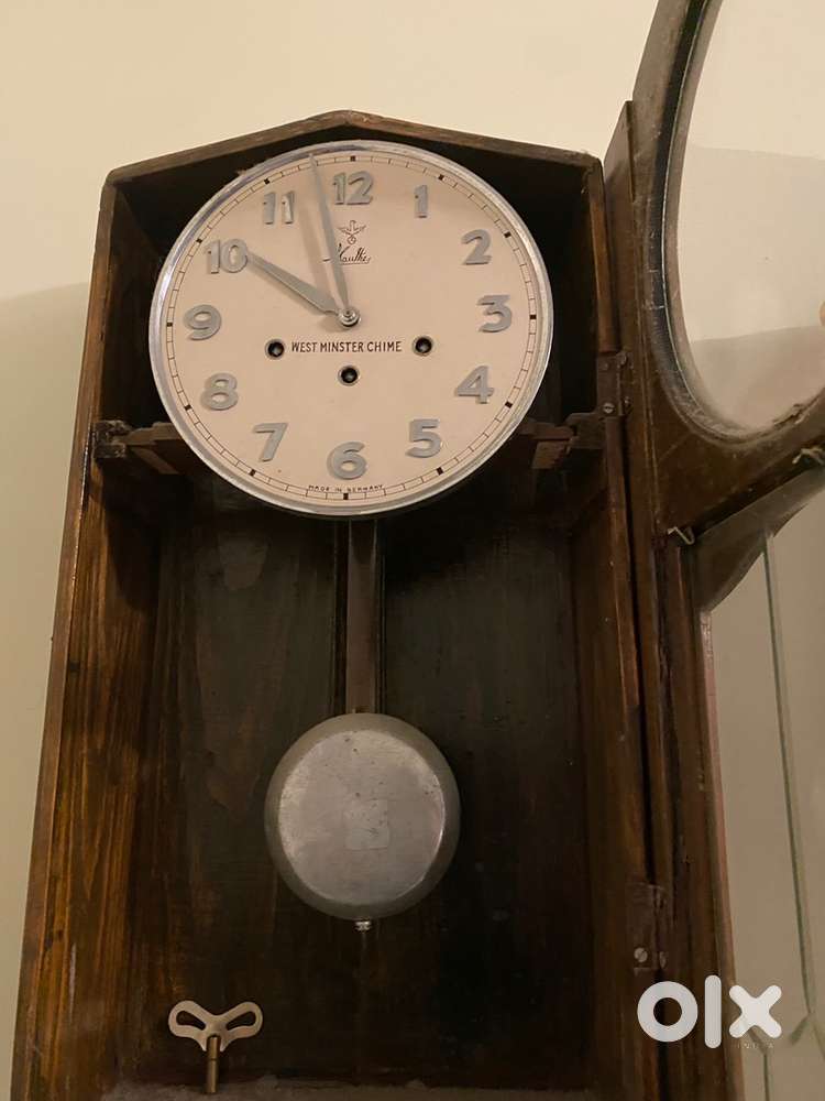 West Minister Chime pendulum wall clock