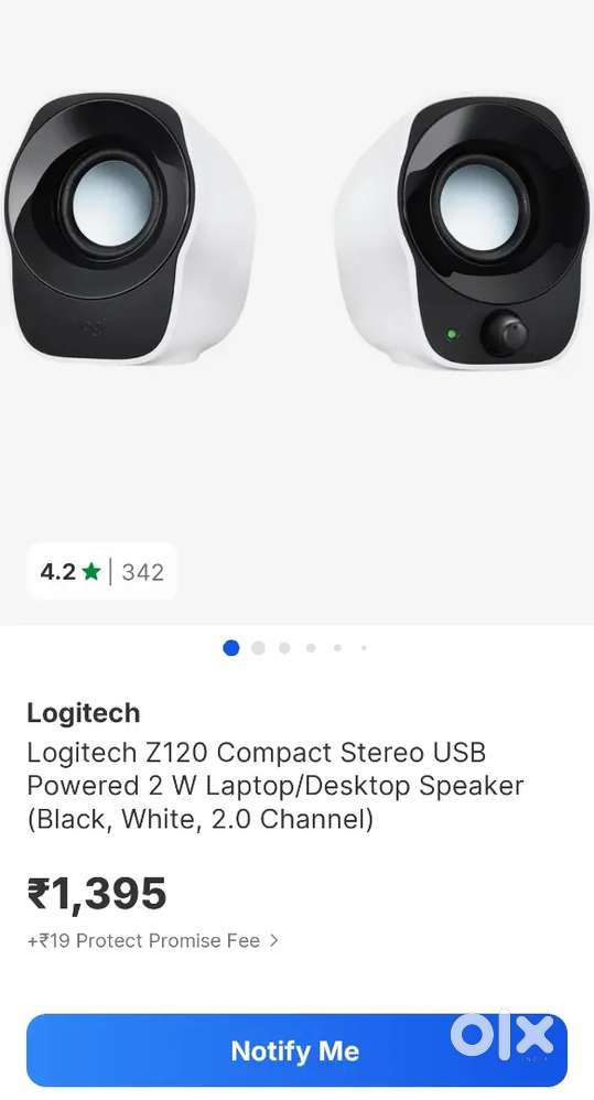 Logitech speaker new