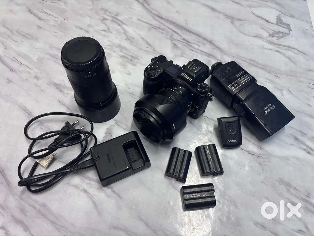 Nikon camera z6 mark ‼️ nikon 85 lens 2 battery s flash sale