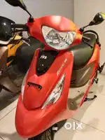 TVS scooty Zest110 Mat Red Colour available 5Litter Cooker Free Only