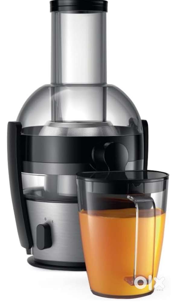 Philips Viva Collection HR1863/20 2-Litre Juicer (Black/Silver)