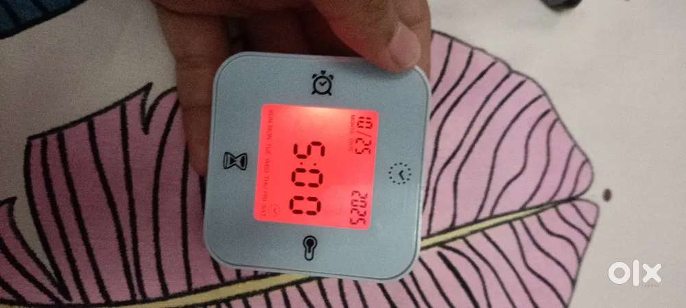 Ikea alarm clock with rotating function
