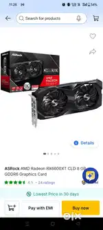 Graphics card New condition