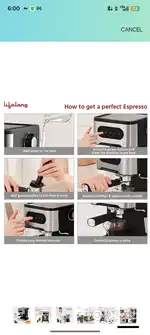 1350 W Digital Espresso Coffee Maker & Cold Brew Coffee Machine 