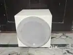 Morel active subwoofer 8 inches used any AV receiver avr