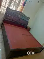 Brand new Assam teak wood and ply board cot