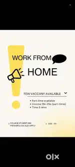 Online work from home part time