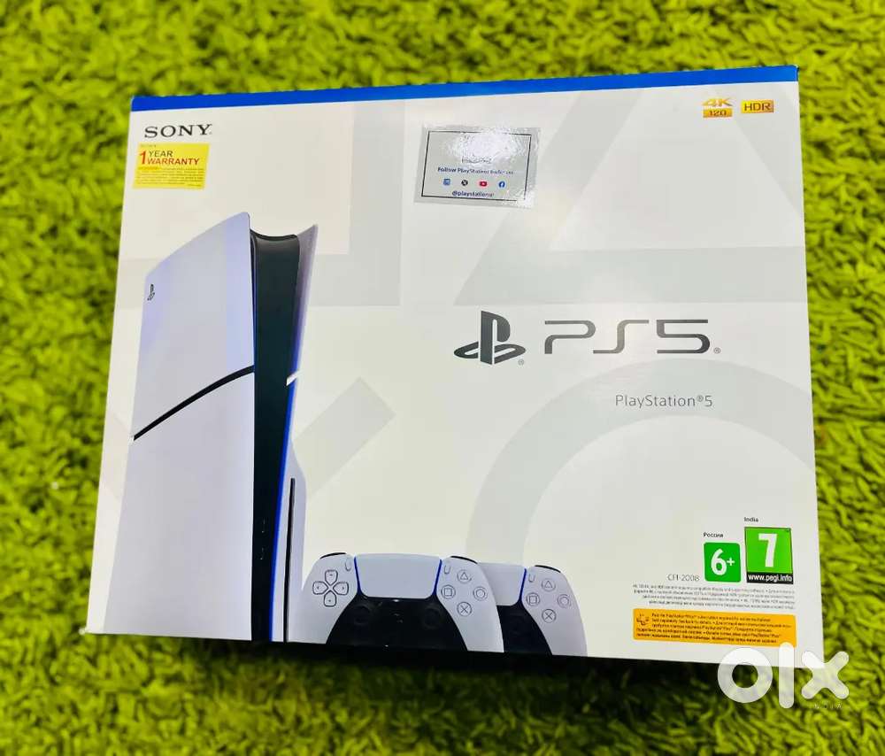 Slim pS5 with 2 controllers available for sale