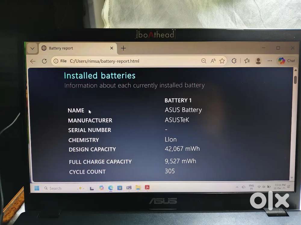 Asus vivobook E410ka 4 ram 526gb storage
