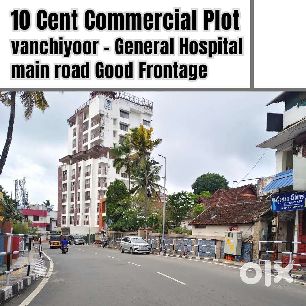 Road Side Vanchiyoor 10 Cent Commercial Plot