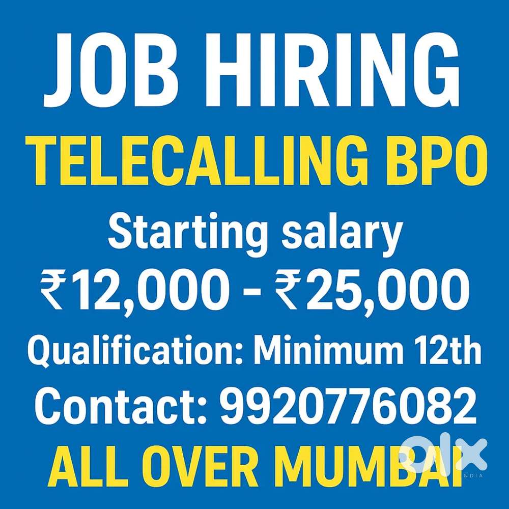 Job role tellecaller