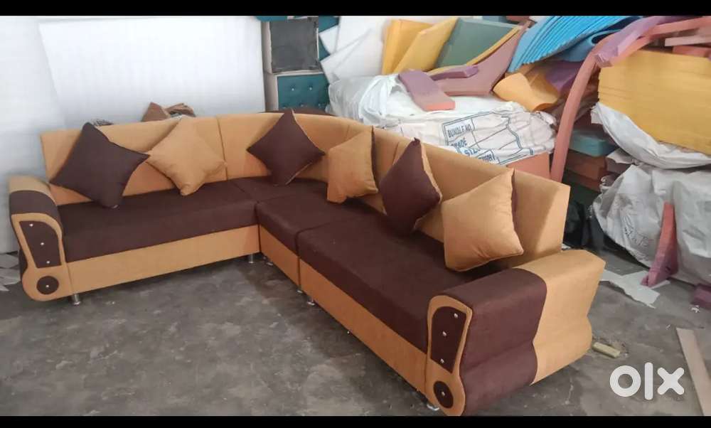 Brand new L shape sofa set