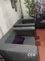 Drawing room cushioned sofa set