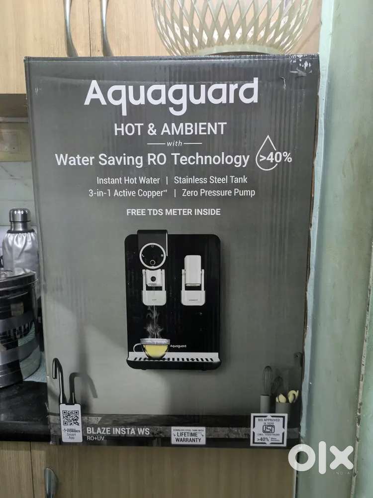 Aquaguard water purifier hot & ambient
