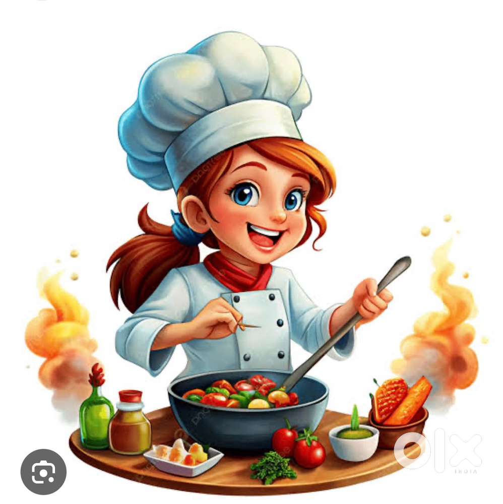 Maid to cook and serve food