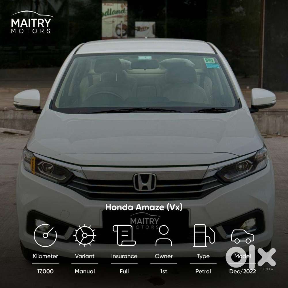 Honda Amaze VX (O) i-VTEC, 2022, Petrol
