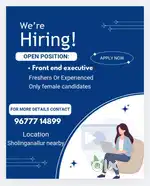 Female staff front office