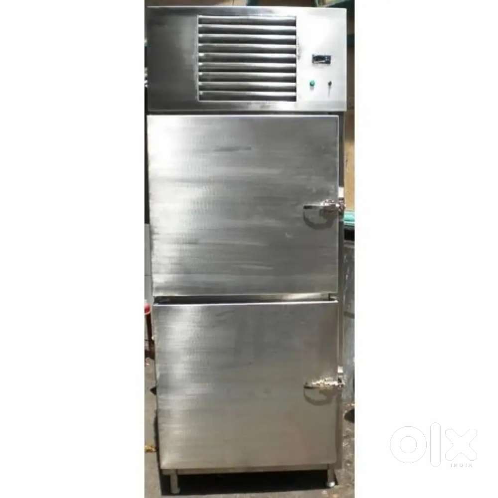 Industrial 2-Door Stainless Steel Commercial Fridge  3 months old