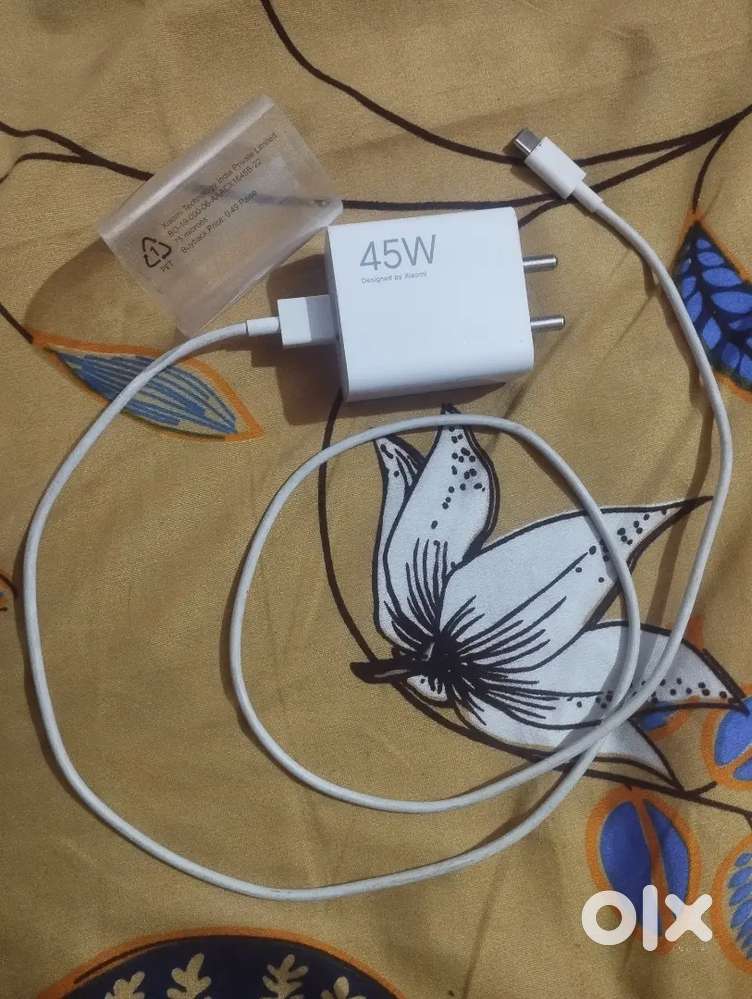 Brand new 45 watt mi supervook charger