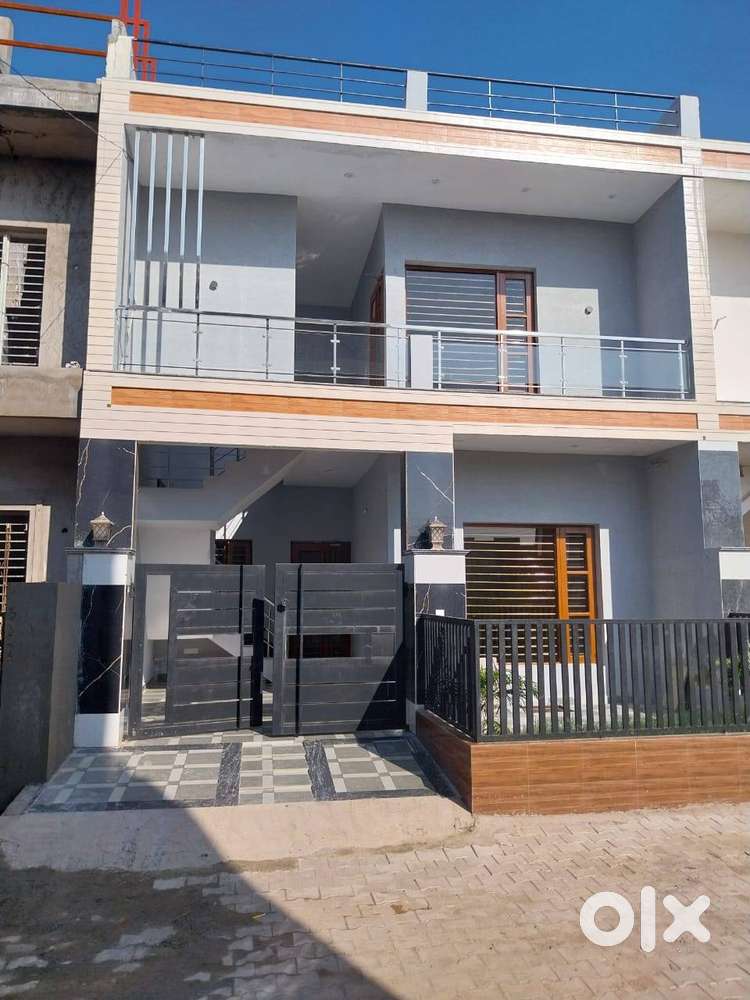 4bhk kothi pushp enclave dhakoli 100gaj 90 lakh