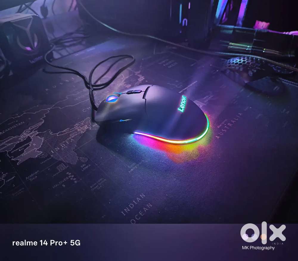 Lenovo M210 RGB Gaming Wired Mouse  Gaming Mouse