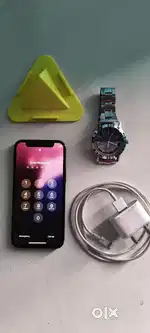 12mini 6/64 with charger and water