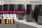 DELL COMPUTER CPU - i5 4th GEN | 8gb ram  | warranty 6 month | pc