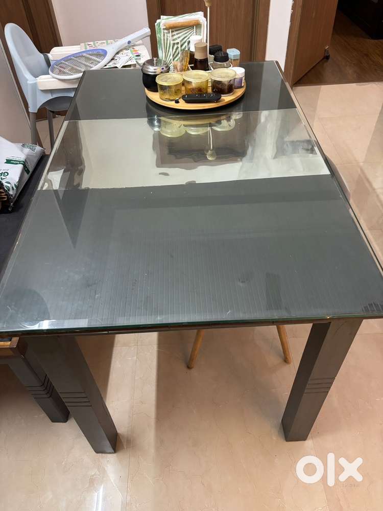 Teak wood dining table