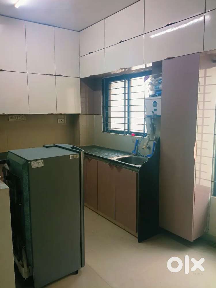 3 bhk furnished flat AC