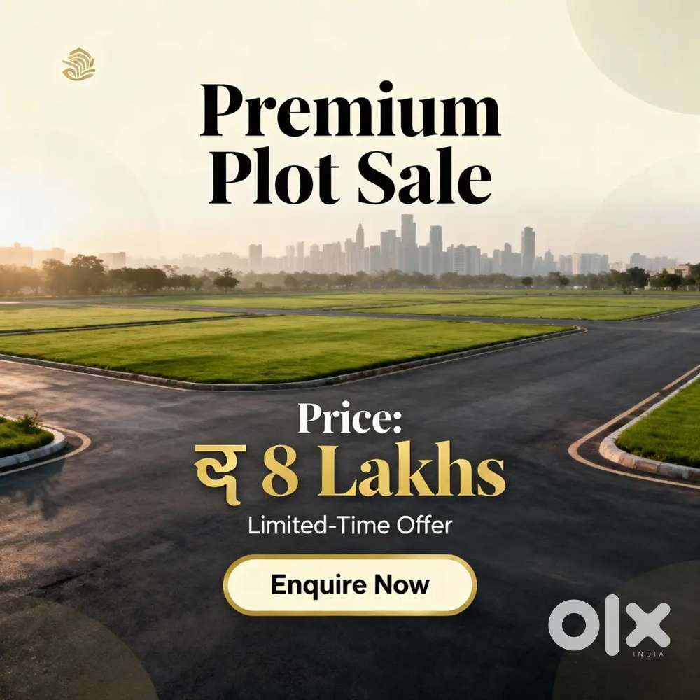 North East corner plot for sale at half a price than current market