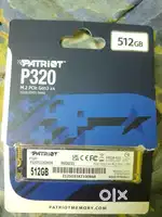 Patriot new 512gb ssd with three years warranty