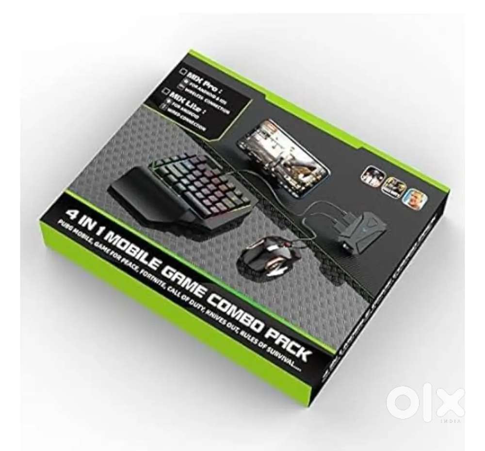 Gaming Keyboard

Mouse Converter 4-in-1  Mobile

Game Combo  Best