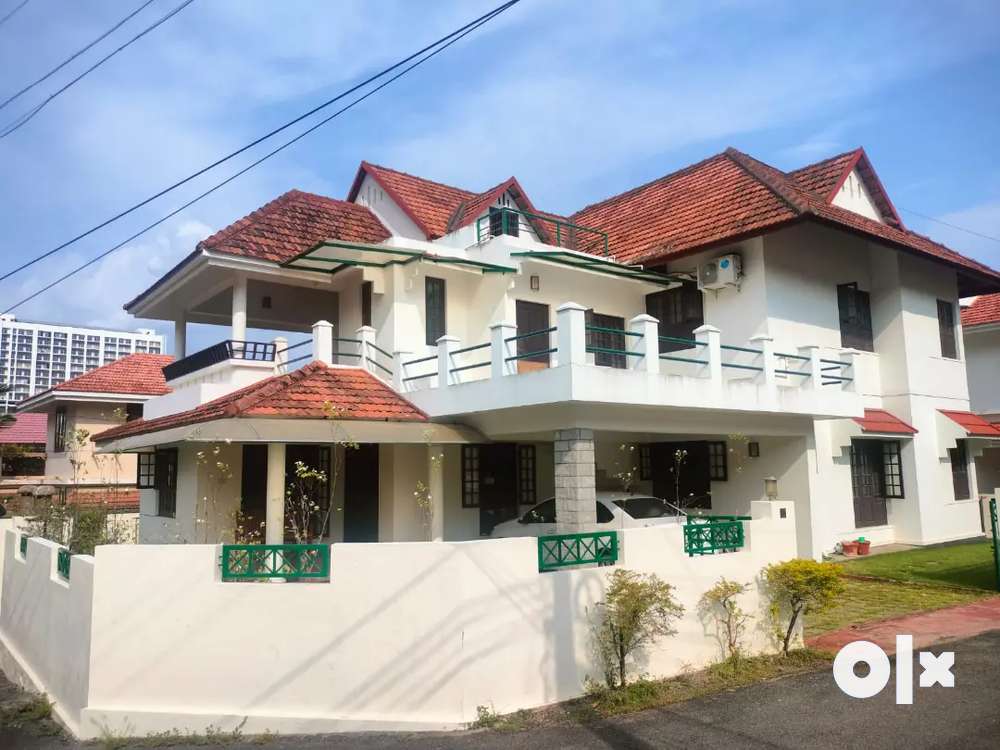 3 BHK fully furnished villas for rent Kakkanad separate airport road