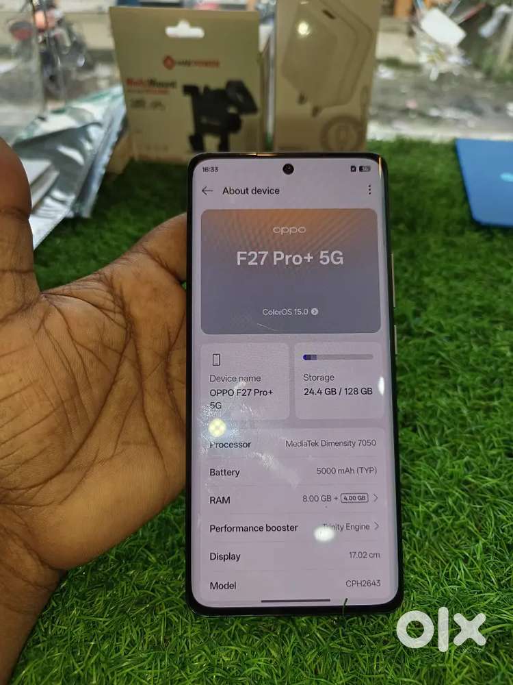 Oppo f27pro + 5G 8+4/128