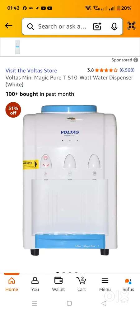 Voltas Dispenser