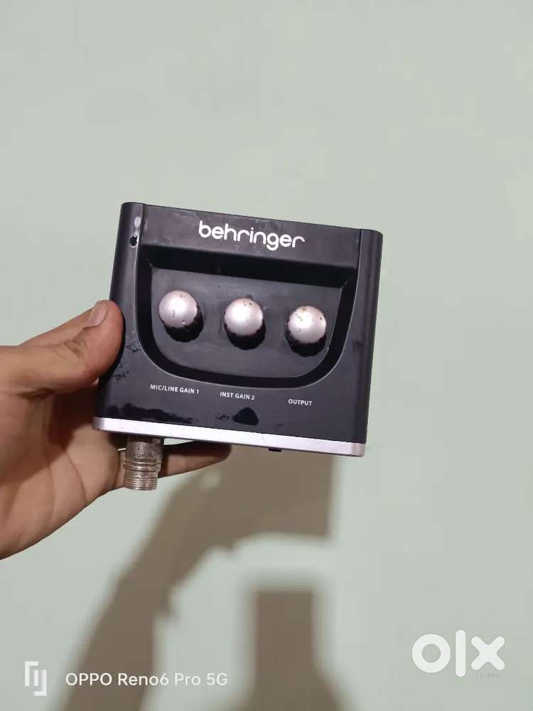 Behringer U-PHORIA UM2 2 x 2 Audio interfacce with USB 2.0
