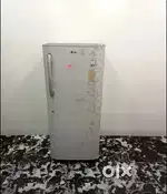 Lg single door silver colour refrigerator 210 lites