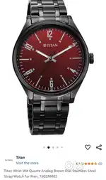 Titan wrist watch